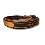 Charger l&#39;image dans la galerie, Collier pour chien cuir marron
