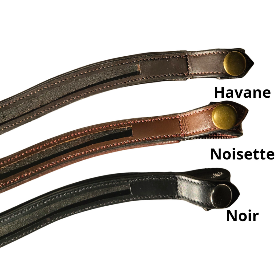 Frontal clips incurvé en cristal personnalisable plusieurs couleurs