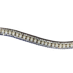 Frontal Pearl - Frontal cheval perles nacrés