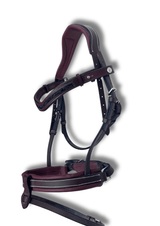 Filet anatomique en cuir confort pro - Noisette - equipassion-boutique