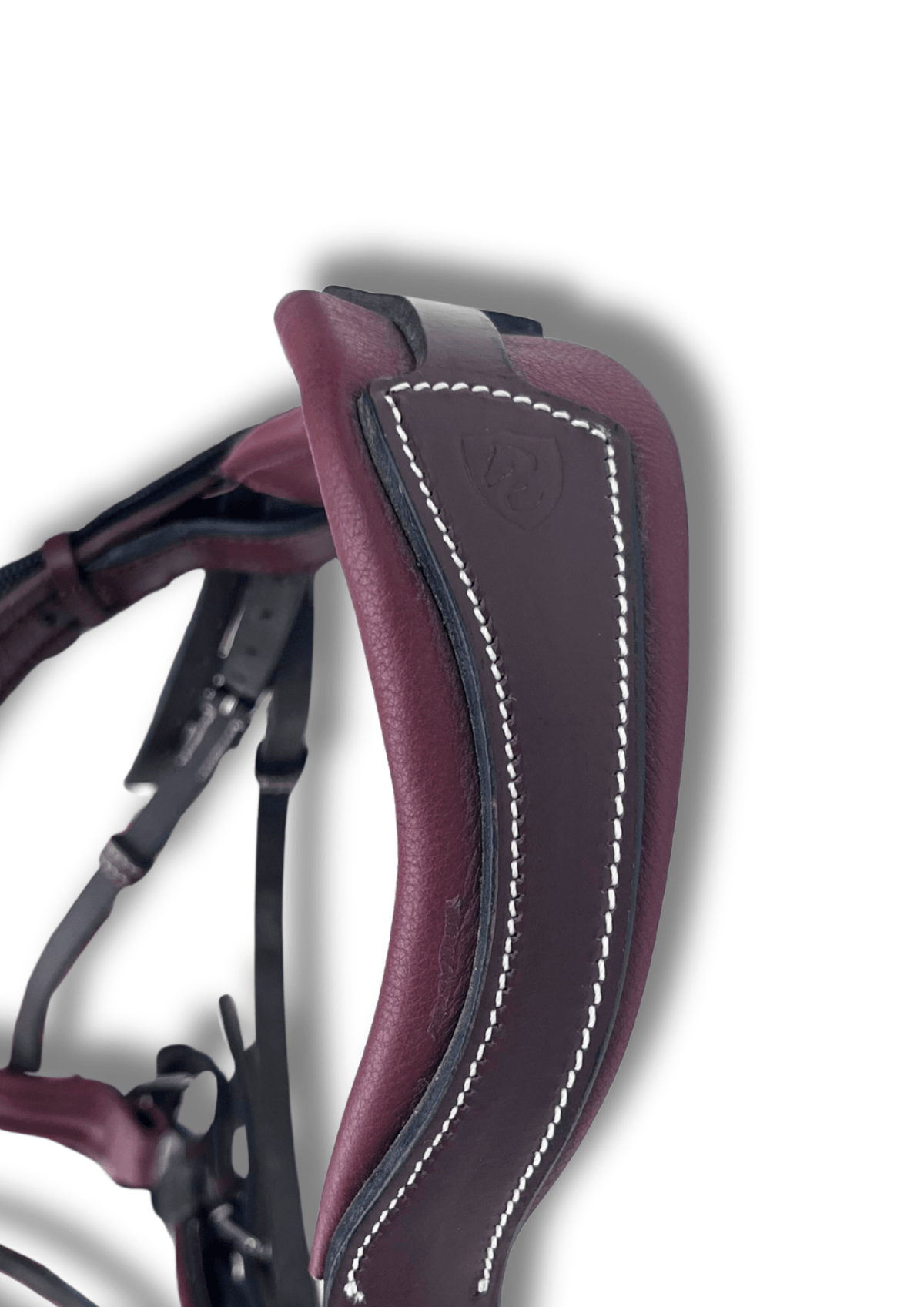 Filet anatomique en cuir confort pro - Noisette - equipassion-boutique