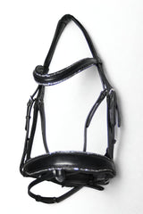 Filet anatomique en cuir et strass - Eclat - equipassion - boutique