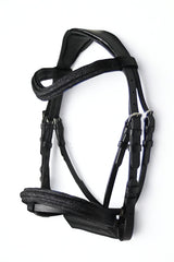 Filet noir en cuir brillant - Aura - equipassion - boutique