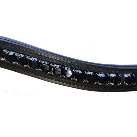 Frontal à clip incurvé en cristal personnalisable 1 couleur - equipassion - boutique