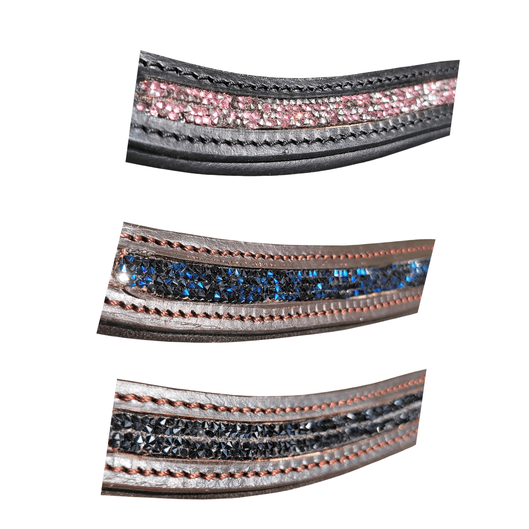 Frontal Brillanti I - Frontal cheval strass fin - equipassion - boutique