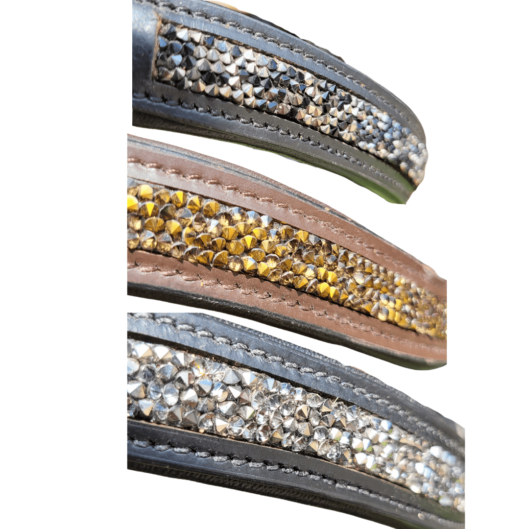 Frontal Brillanti II - Frontal cheval strass large - equipassion - boutique