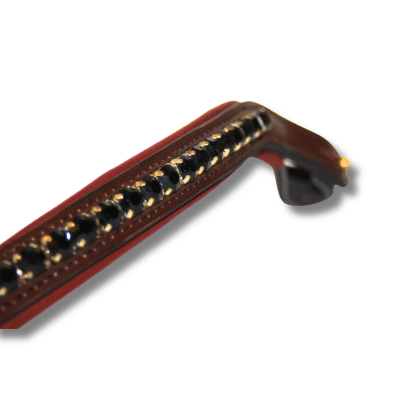 Frontal clips V en cristal 100% personnalisable - equipassion - boutique
