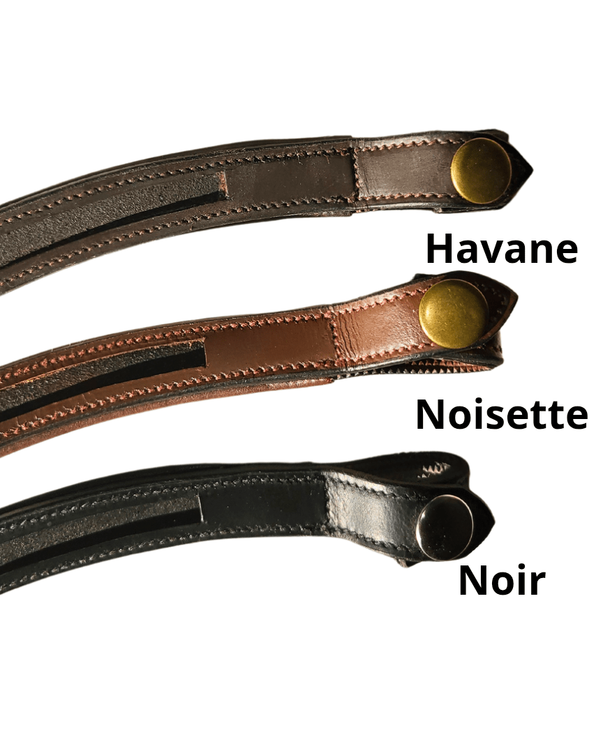 Frontal hunter - Frontal cheval cuir ultra fin - equipassion - boutique