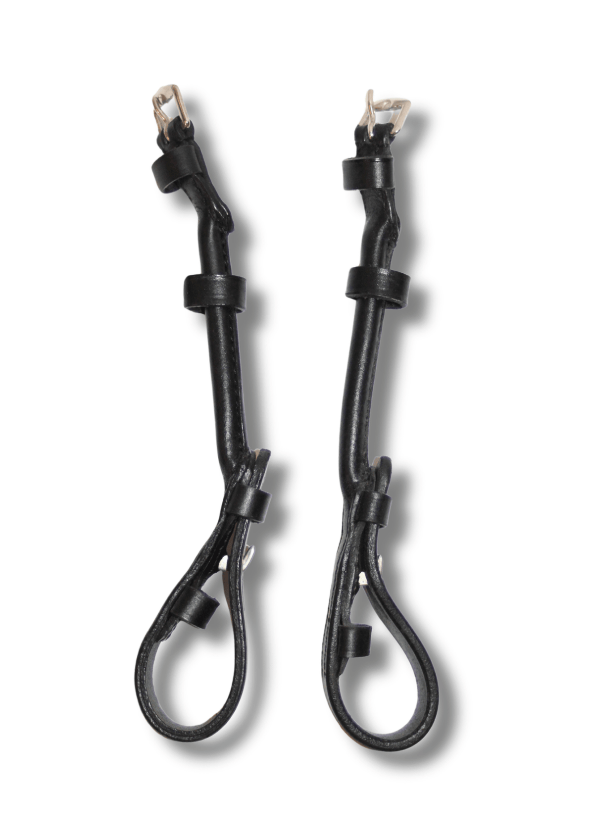 Montant de Filet Anatomique Cuir Noir Rond I Equipassion - equipassion-boutique