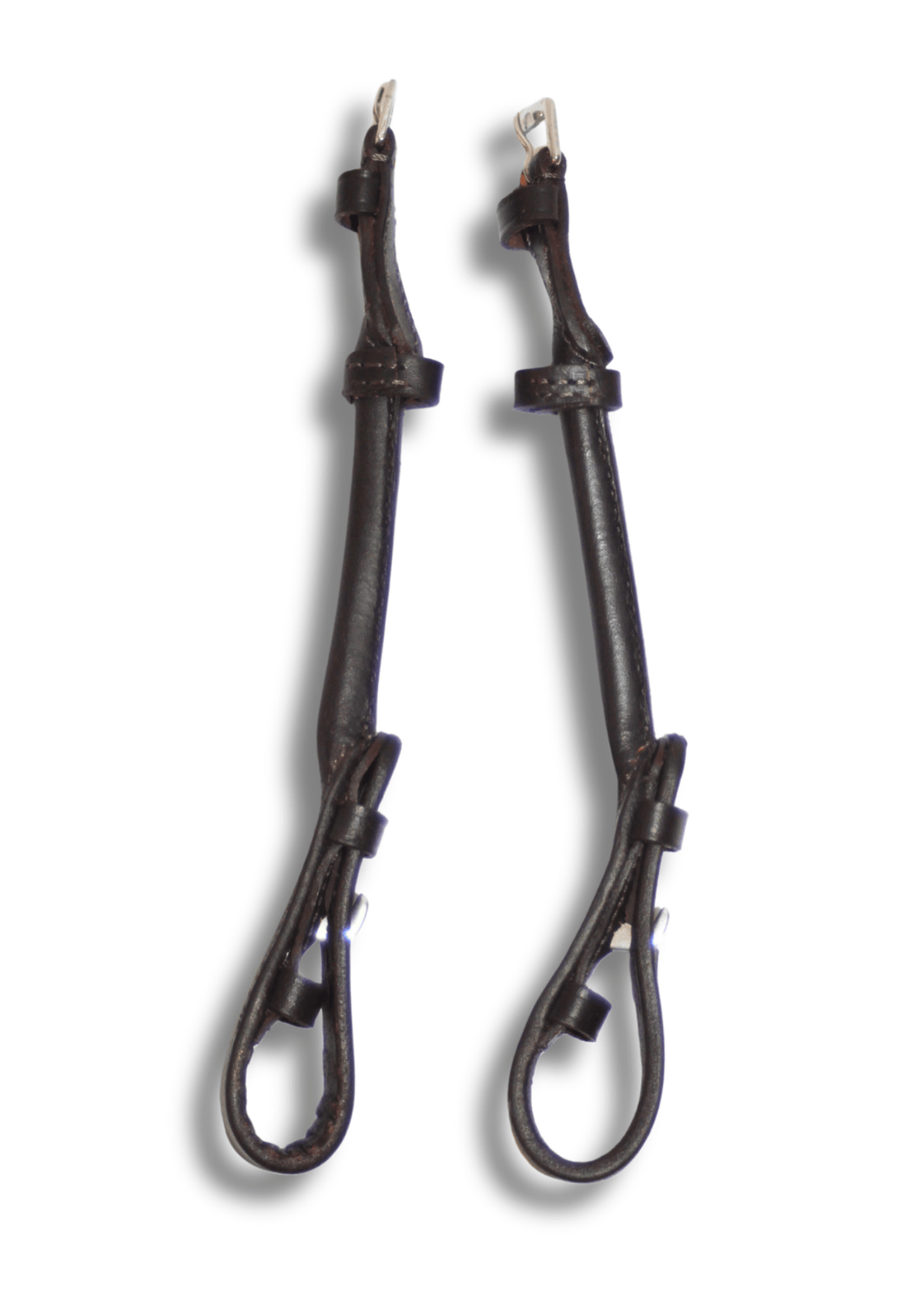 Montant de Filet Anatomique Rond Cuir Havane I Equipassion - equipassion-boutique