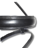 Muserolle large cuir noir - equipassion - boutique
