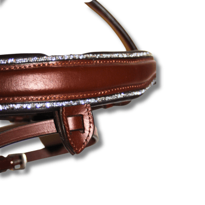 Muserolle noisette strass Eclat - equipassion - boutique