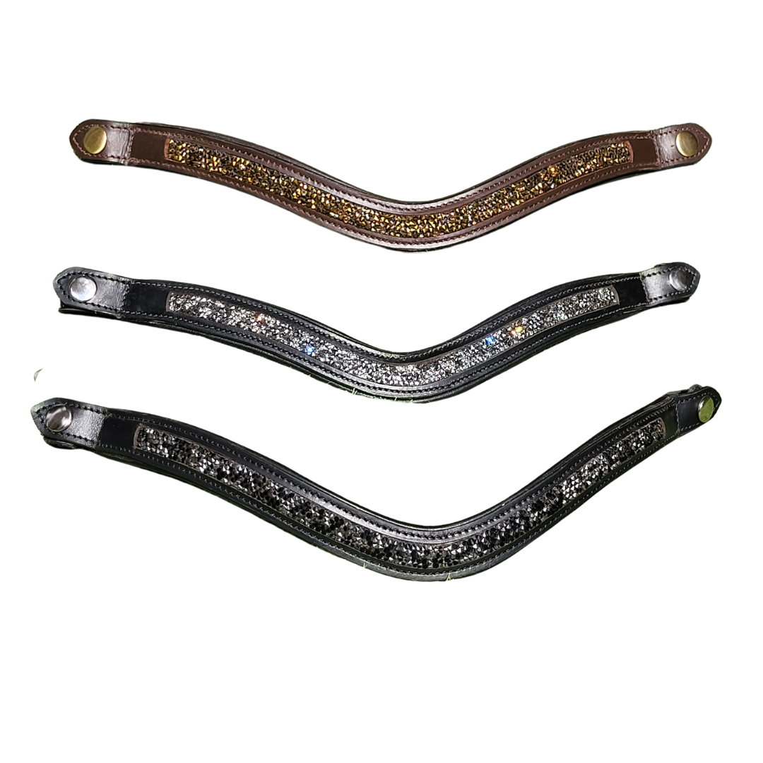 Frontal Brillanti II - Frontal cheval strass large