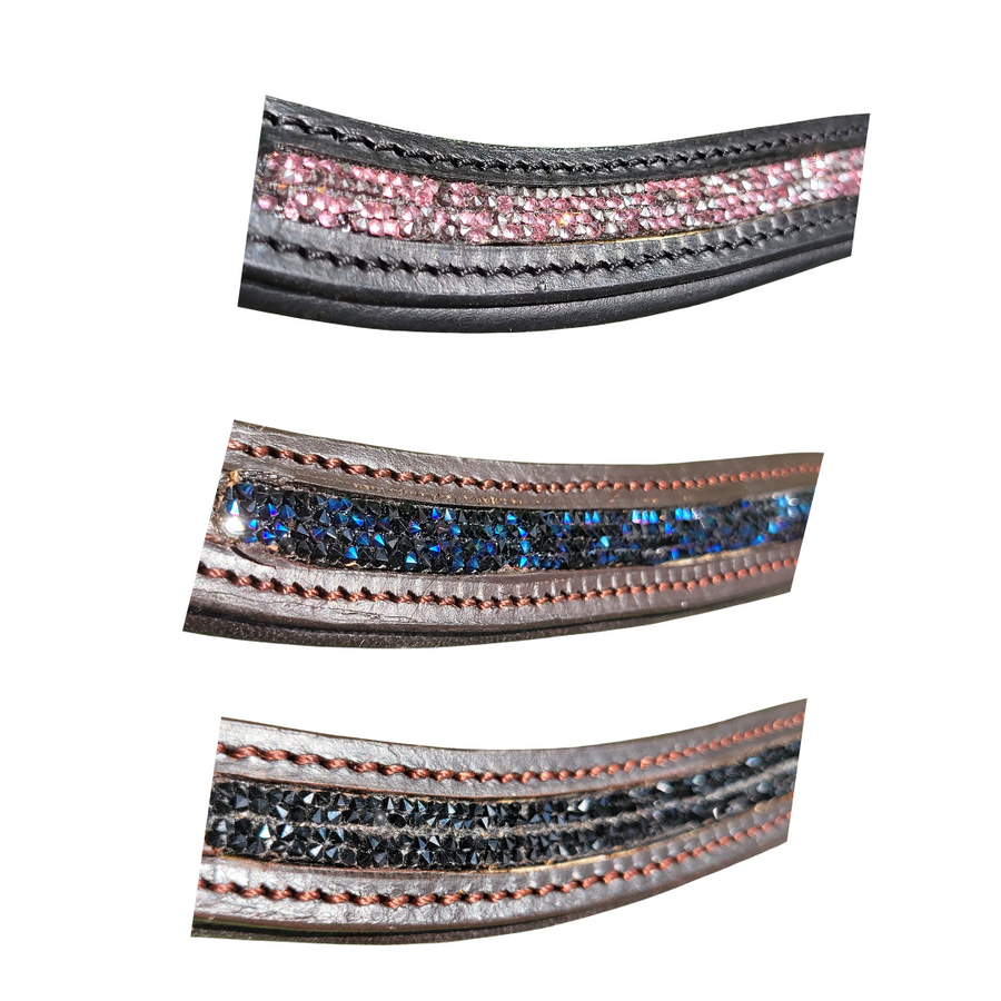 Frontal Brillanti I - Frontal cheval strass fin