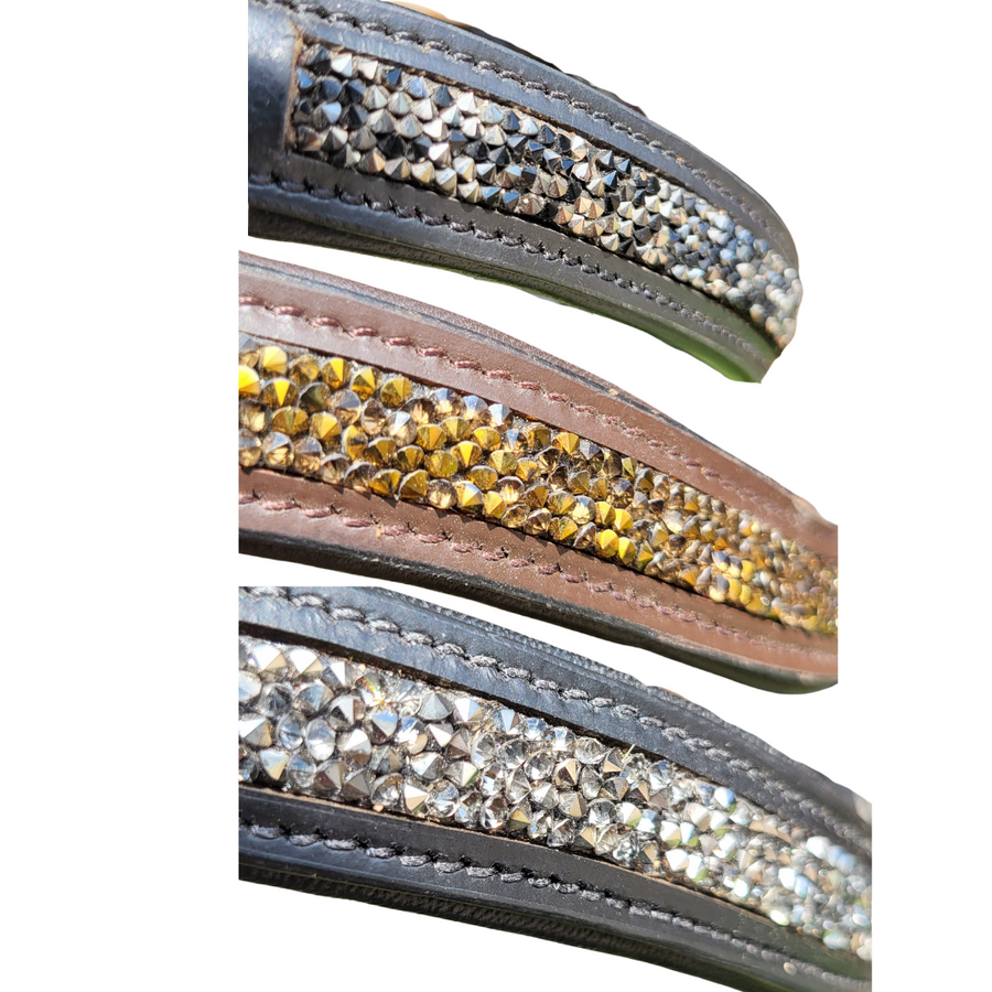 Frontal Brillanti II - Frontal cheval strass large