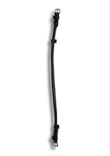 Sous Gorge Ronde Filet en Cuir Noir I Equipassion - equipassion-boutique