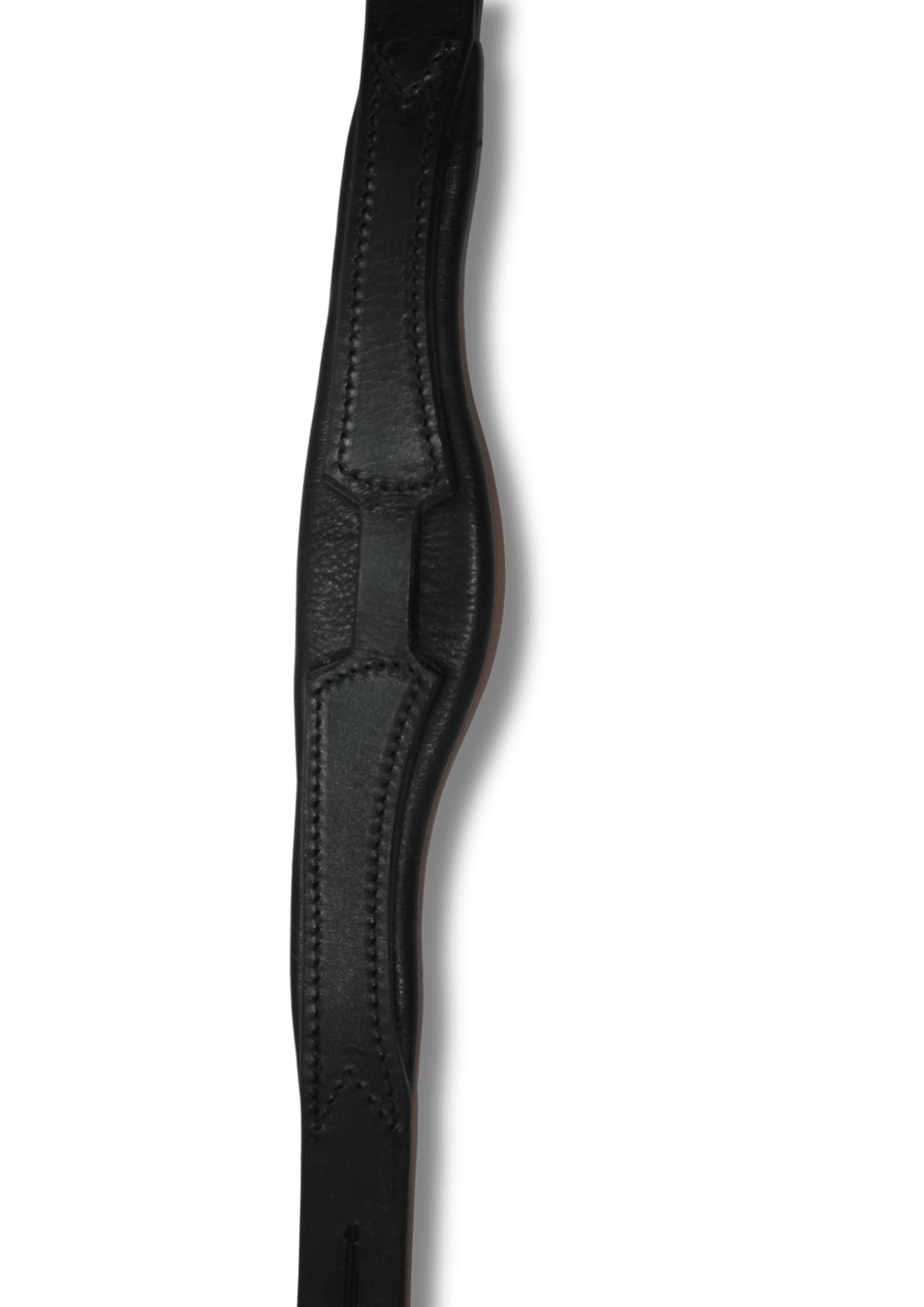 Têtière Anatomique en cuir Noir I Equipassion - equipassion-boutique