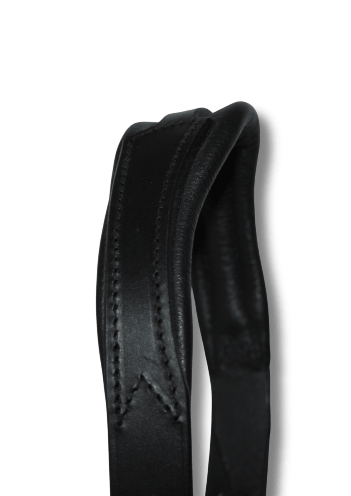 Têtière Anatomique en cuir Noir I Equipassion - equipassion-boutique