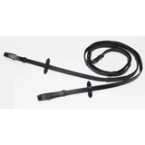 Rênes en cuir avec grip antidérapant - noir - equipassion - boutique