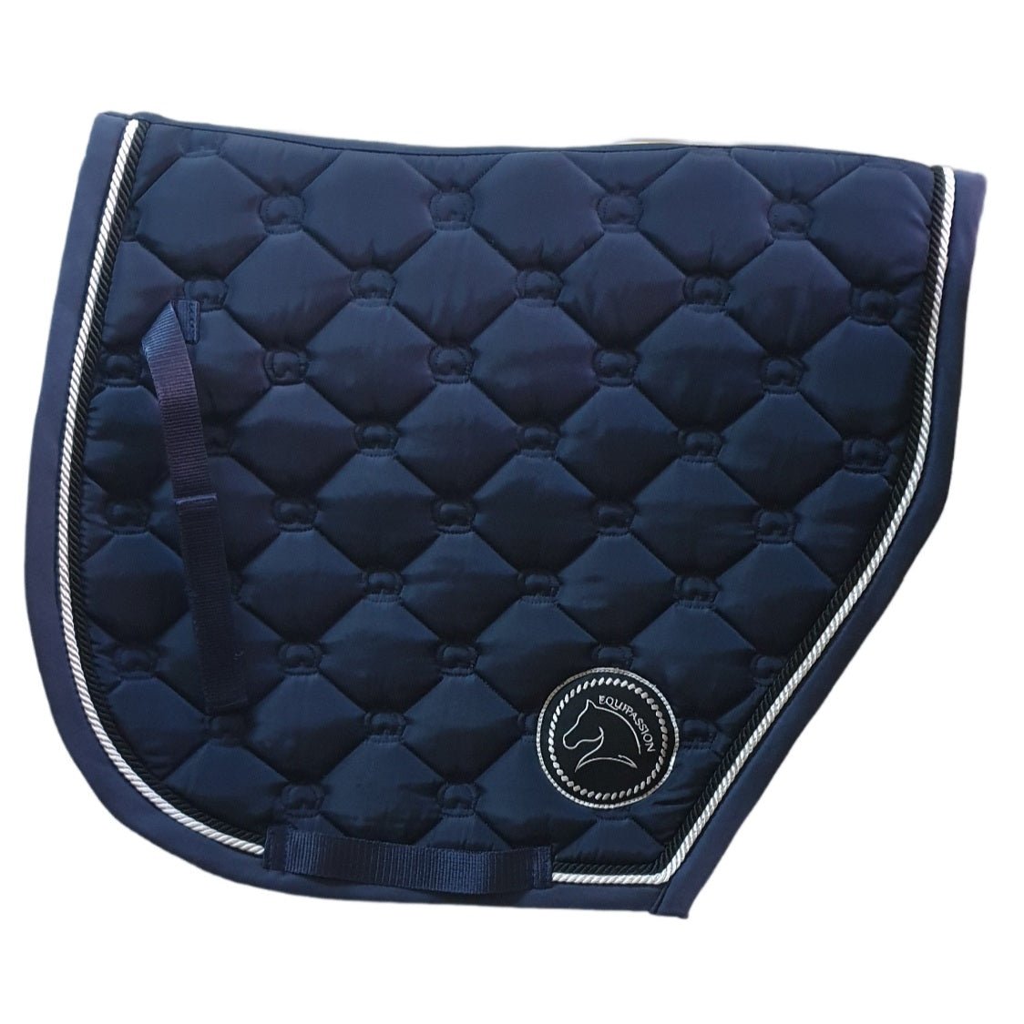 Tapis Vizir coupé bleu marine - equipassion - boutique